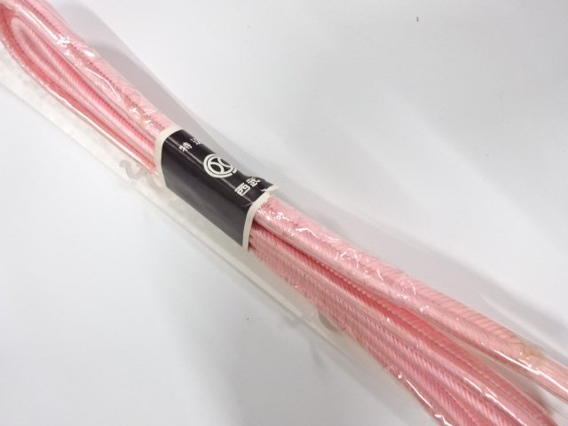 JAPANESE KIMONO / UNUSED HAND-TIED OBIJIME